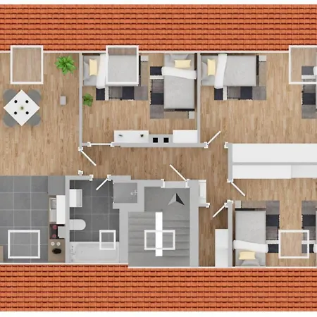 Apartment Spacious In *
